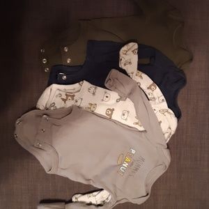 Carters baby boy Long sleeved onesies